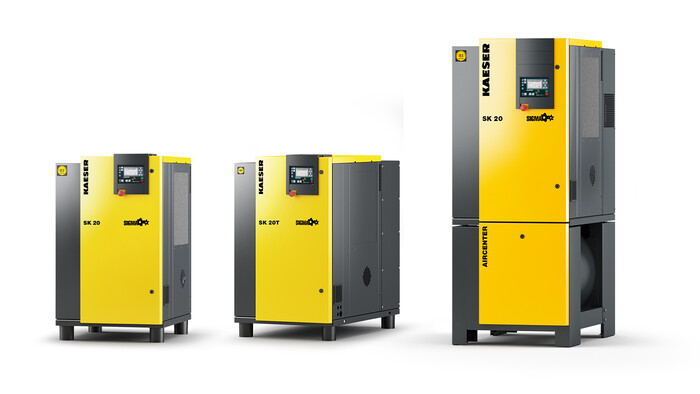 kaeser compressors 20 hp rotary screw air compressors