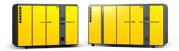 250 hp oil-free compressors - DSG 320 - DSG 320 SFC iHOC - top