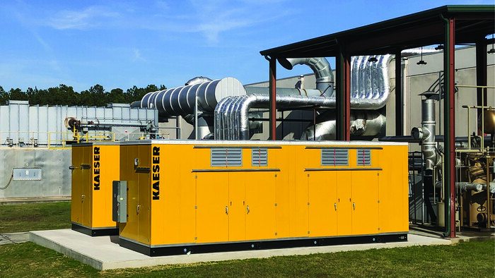 Kaeser Air System Enclosure