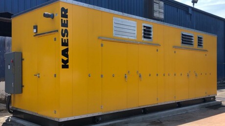 air system enclosure placed outside