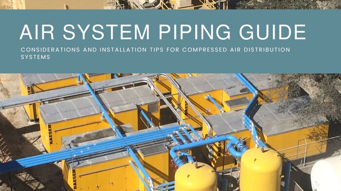 Air system piping guide