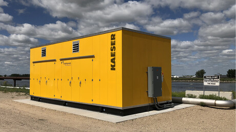 enclosure for wastewater facility