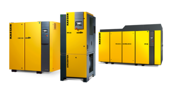 Rotary screw compressors