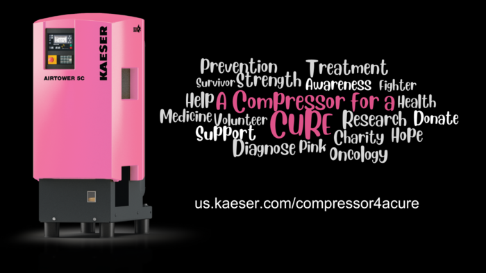 Compressor for a cure - Pink AIRTOWER