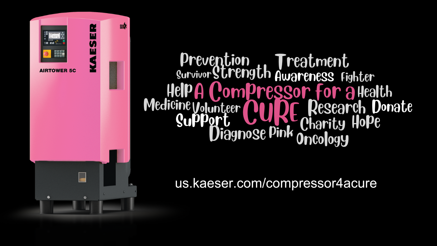 A Compressor for a Cure is Back for 2023 Kaeser Compressors, Inc.