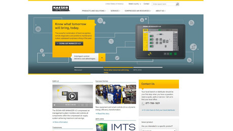 Kaeser USA launches new website