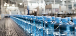 compressed air for packaging - water bottles