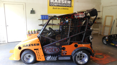 Plum Quick golf cart - El Cucuy