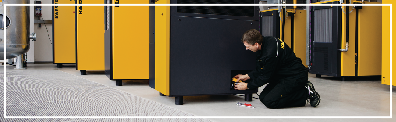 maintenance for compressed air treatment components
