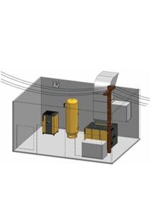 compressor room diagram