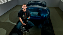 Charley Hutton painter, compressed air for auto body paint finishes