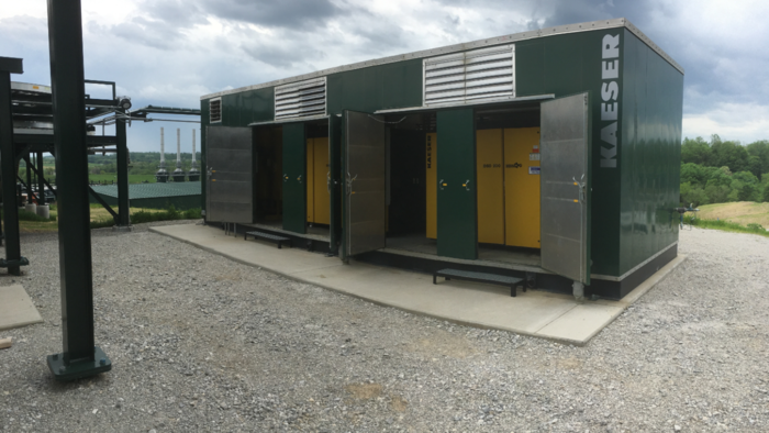 classified compressor enclosure