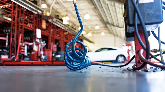 compressed air for auto shop