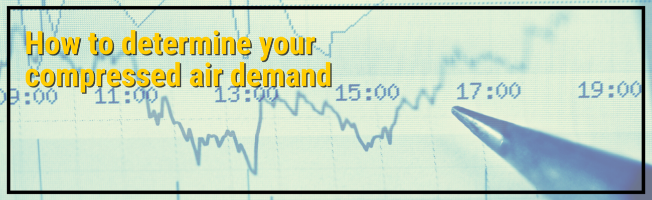 how to determine compressed air demand