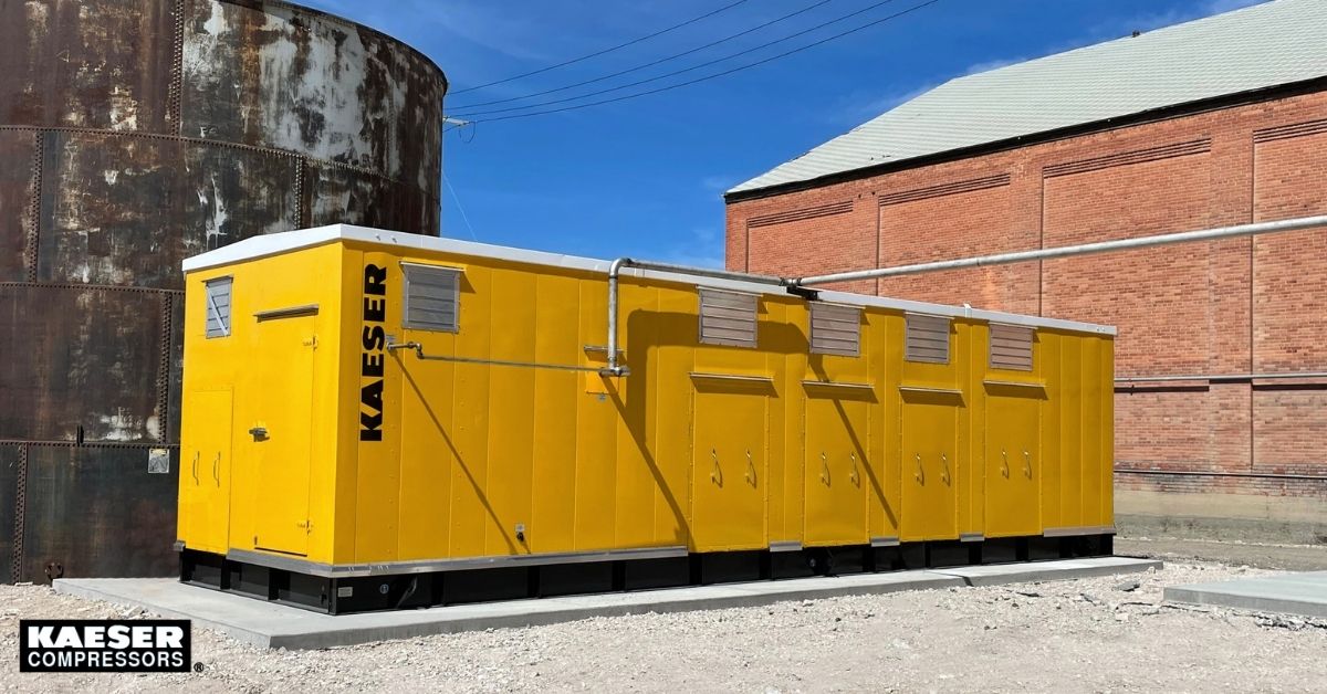 Compressed Air Skids Outdoor Air Compressor Enclosure