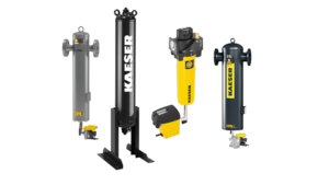 Compressed air filters and activated carbon adsorbers