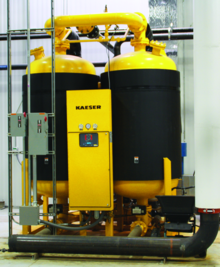 insulated desiccant dryer