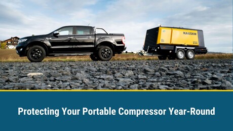 Protecting your portable compressor year round