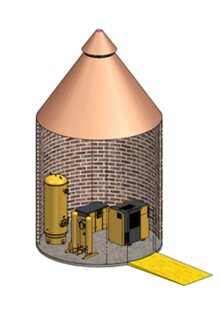 silo of doom compressor room design
