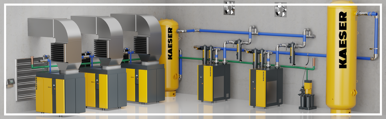 sizing industrial air compressors