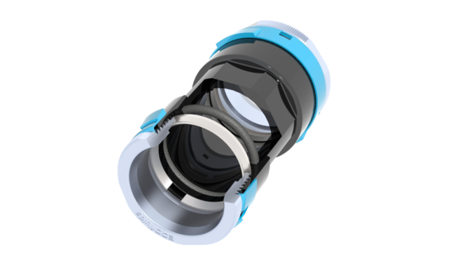 SmartPipe fittings, compressed air piping