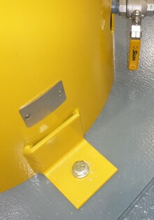 storage tank mounting