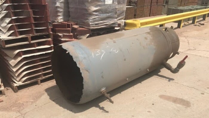 storage receiver tank failure