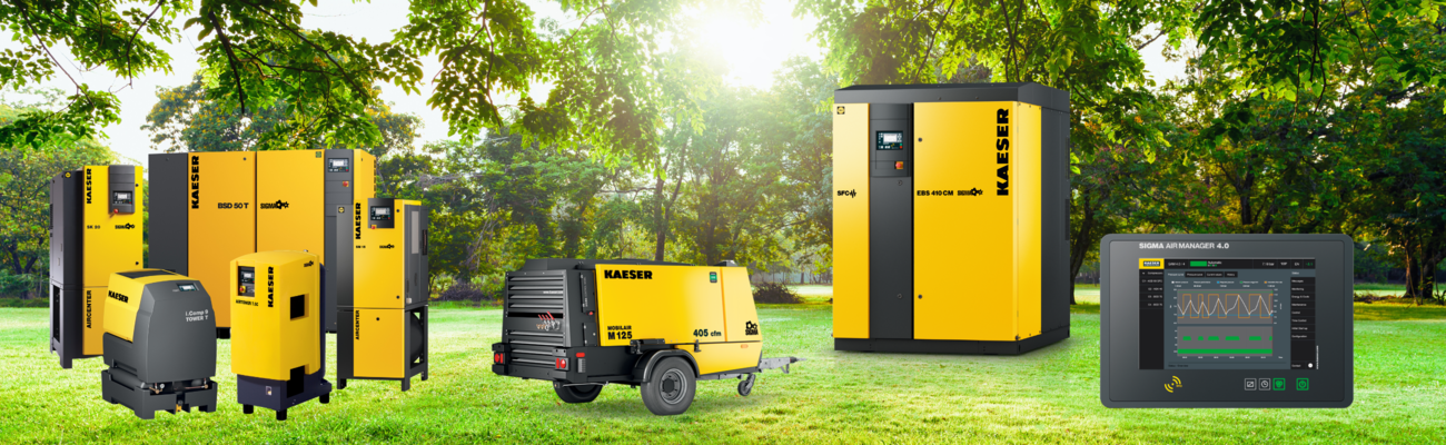 sustainaiblity at Kaeser Compressors