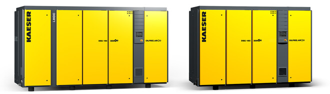 125 hp oil-free compressors - DSG 160 and DSG 160 iHOC