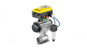 Air-main charging system from Kaeser Kompressoren.