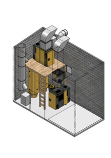 compressor room diagram