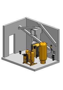 fortress compressor room design