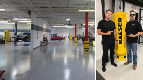 Garage Rehab automotive shop installation with Chris and Frank Remsik