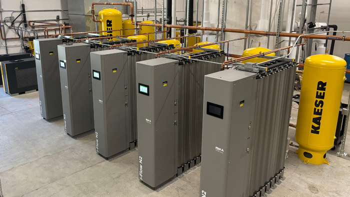 onsite nitrogen generation at brewing company